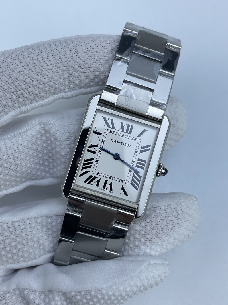 (준비완료/특급배송)NO.2791/K11공장 27mm 까르띠에 탱크솔로 스틸 브슬