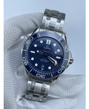 (준비완료/특급배송)NO.2800/VS공장 오메가 씨마스터 다이버 300 스틸 블루다이얼 VS8800 (최신무브업버전)
