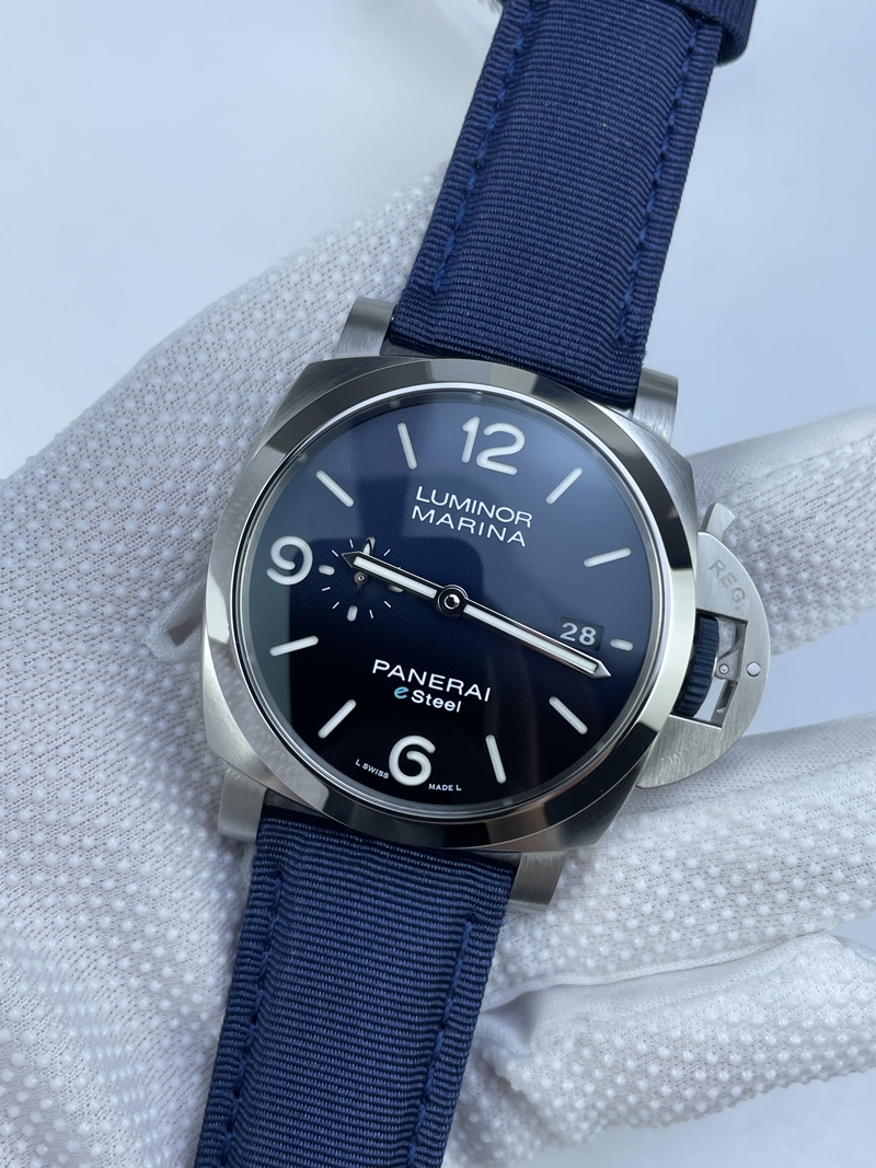 (준비완료/특급배송)NO.2878/VS공장 파네라이/VSF Factory PAM01157 Luminor Marina eSteel Blu Profondo 44mm