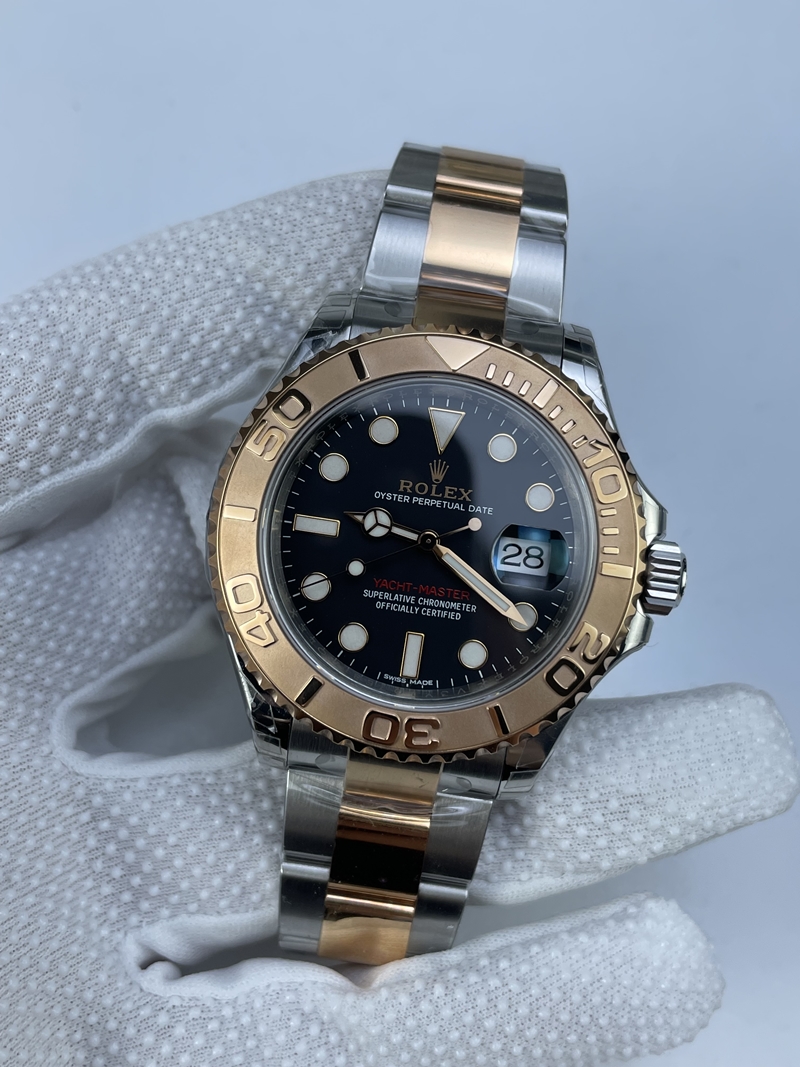 (준비완료/특급배송 초특가 할인)NO.2895/VS공장 요트마스터 블랙 콤비 3135풀카피 클론무브